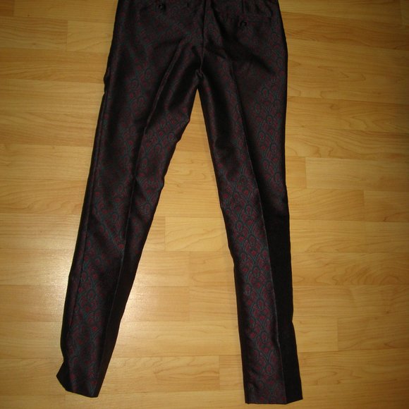 ๐ ๐ Mister Mr. Trina Turk Brocade Men's Pants 28 - Picture 6 of 10